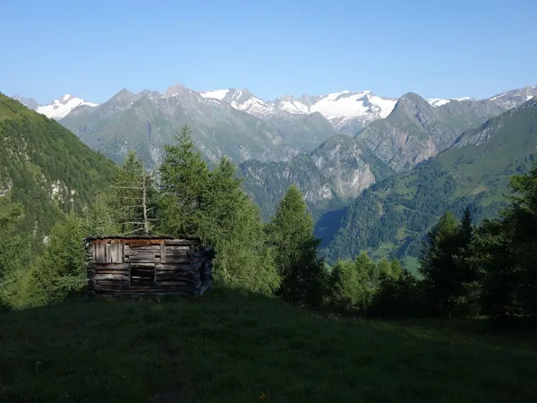 von Losach Aufstieg Richtung Wetterkreuz Blick Richtung NW