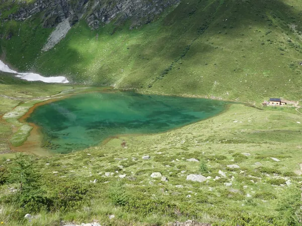kurz vor Berger See mit Bergerseehütte