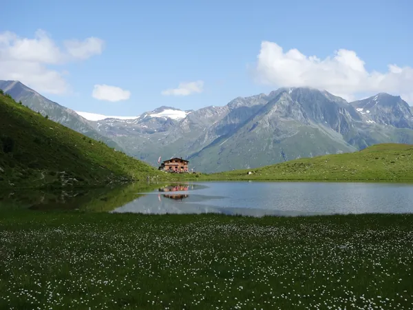 vom südlichen Seeufer Blick Richtung Bergerseehütte
