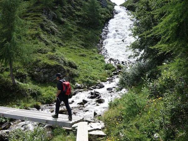 Abstieg von der Bergerseehütte Richtung Prägraten