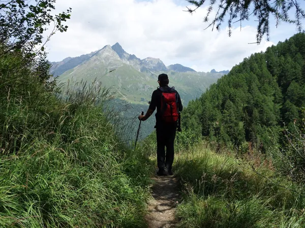Abstieg von der Bergerseehütte Richtung Prägraten