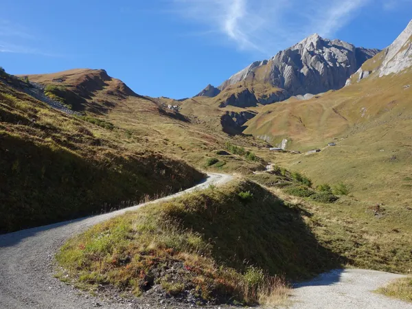 Aufstieg Richtung Hohes Tor rechts die Kendlspitze