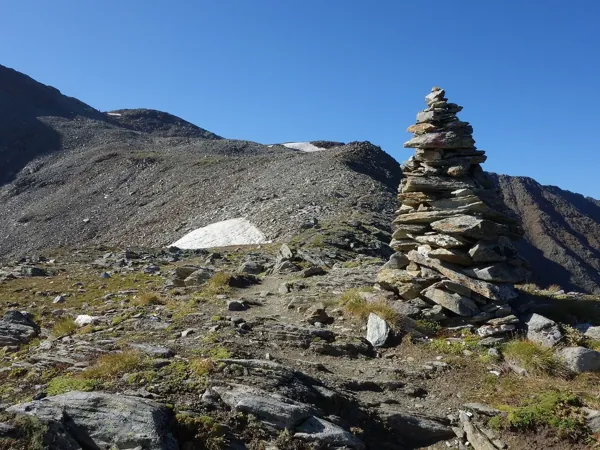 vom Peischlachtörl Aufstieg zum Gipfel Böses Weibl