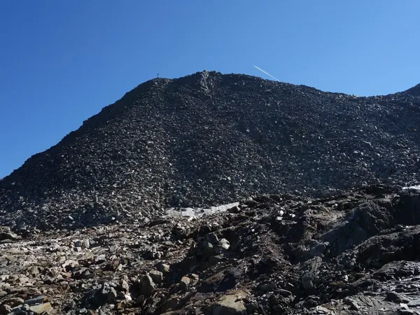 vom Peischlachtörl Aufstieg zum Gipfel Böses Weibl