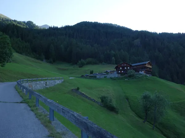 kurz vor dem Gehöft Maschgl