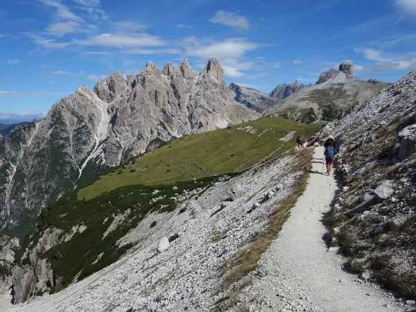 von der Forcella Col di Mezzo Richtung Langalmhütte