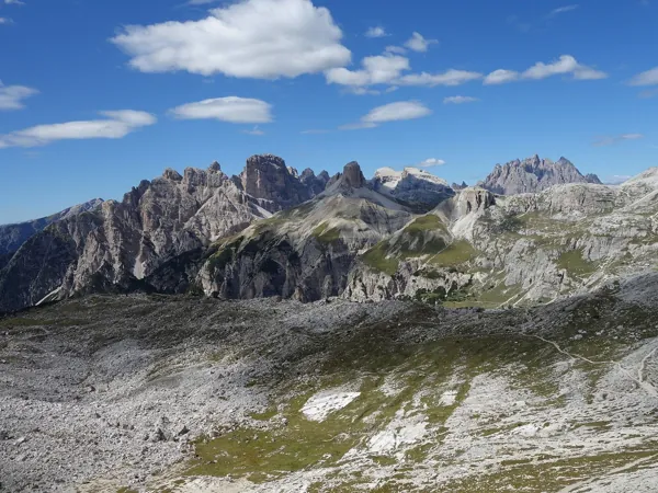 am Paternsattel Blick Richtung Norden
