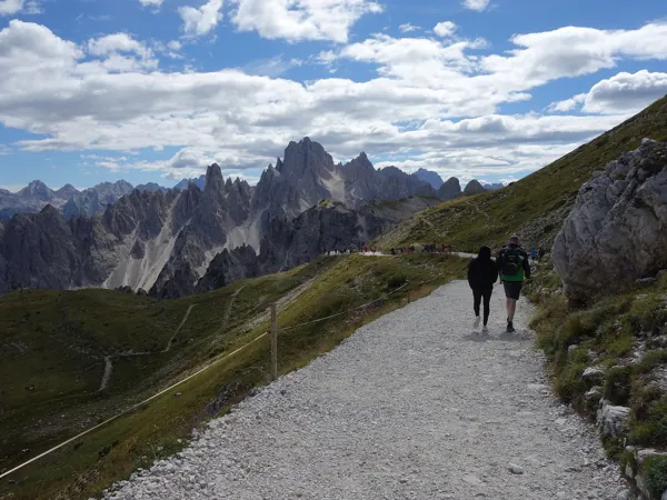 von der Lavaredohütte zur Auronzohütte