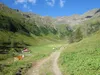 vom Start Richtung Gölbnerblickhütte