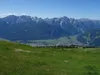 von der Bergstation Faschingalm zur Bergstation Steinermandl Blick Richtung Lienzer Dolomiten