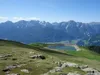 von der Bergstation Steinermandl zum Goiselemandl Blick Richtung Lienzer Dolomiten