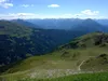 Blick vom Gipfel Goiselemandl Richtung SO hinten Kreuzeckgruppe