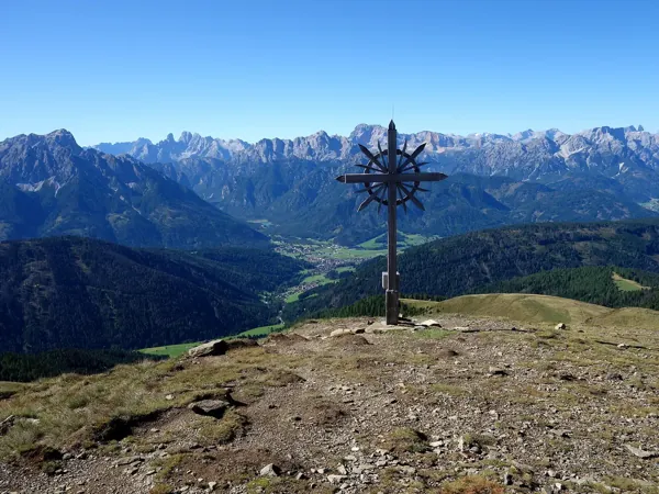 Gipfel Golfen mit Blick Richtung Süden
