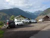 Start am Parkplatz in Obertilliach