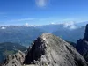 Gipfel Große Gamswiesenspitze Blick Richtung NO