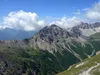 Gipfel Große Gamswiesenspitze Blick Richtung SW Bildmitte Weittalspitze