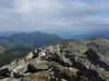Blick vom Gipfel Sadnig Richtung SSW hinten Lienzer Dolomiten