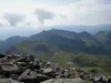 Blick vom Gipfel Sadnig Richtung SO links der Kleine Sadnig
