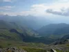 Blick vom Gipfel Sadnig Richtung Osten unten Fragant