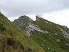 vom Mulleter Sadnig Richtung Zoppspitze in der Bildmitte