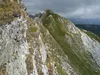 vom Hirtenkopf Richtung Striedenkopf hinten in der Mitte