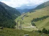 Abstieg vom Schobertörl Richtung Sadnighaus Blick ins Astental