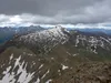Blick vom Gipfel Großes Degenhorn Richtung SO Bildmitte die Hochgrabe