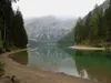 Aufstieg Richtung Großer Apostel beim Pragser Wildsee