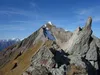 Blick vom Gipfel Hintereggkogel Richtung NW Bildmitte der Ochsenbug