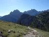 durch das Grünwaldtal zur Hochalmhütte Blick zurück