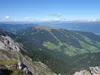 Ankunft Maurerkopf Blick Richtung Westen Bildmitte der Kronplatz