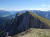 Ankunft Maurerkopf Blick Richtung Osten Mitte links der Hochalpenkopf
