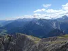 Blick vom Gipfel Hochalpenkopf Richtung OSO