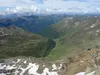Blick vom Gipfel Hochgrabe Richtung Westen unten das Einattal