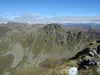 Blick vom Gipfel Hochtristen Richtung Norden vorne der Grafische Tristen