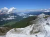 Blick vom Gipfel Hornischegg Richtung Westen