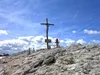 Ankunft am Gipfelkreuz Lagazuoi