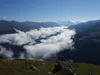 vom Wetterkreuz zum Gipfel Langschneid Blick Richtung Osten