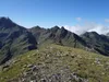 Blick vom Gipfel Langschneid Richtung Süden
