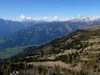 Blick vom Gipfel Lottknöpfe Richtung Westen