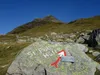 von der Grünseehütte Aufstieg zum Messelingkogel