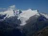 Blick vom Gipfel Messelingkogel Richtung Großvenediger Zoom
