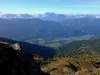 am Dachskofel Blick Richtung SW hinten die Karnischen Alpen