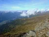 Blick vom Gipfel Mokarspitze Richtung Westen hinten die Lienzer Dolomiten