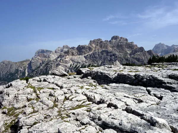 Gipfel Monte Piano Blick Richtung NNO