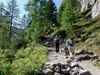 von der Talschlusshütte Richtung Zsigmondy-Hütte
