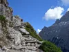 von der Talschlusshütte Richtung Zsigmondy-Hütte