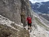von Büllelejochhütte Richtung Oberbachernspitze bei Kriegskaverne