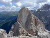 Blick vom Gipfel Oberbachernspitze Richtung NO Mitte Einserkofel