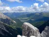 Blick vom Gipfel Oberbachernspitze Richtung Norden